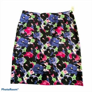 Talbots Floral Skirt